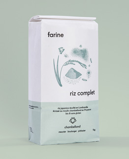 farine de riz complet